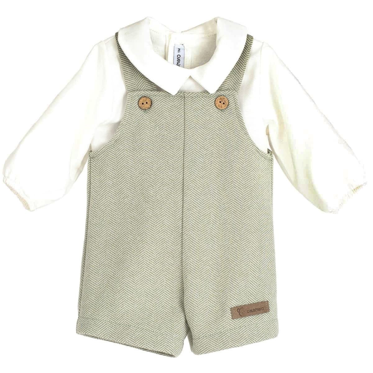 Boys cotton dungaree